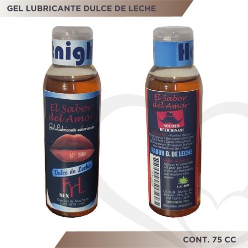 Gel sabor dulce de leche 75cc